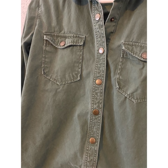 Forever 21 Olive Utility Jacket (M) - Picture 2 of 3